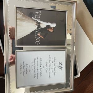 Double 5x 7 Vera Wang Frame